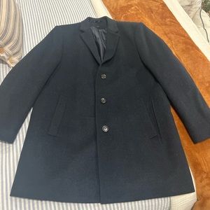 Hart Schaffner Marx Wool Blend Coat